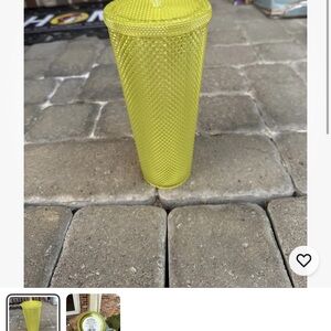 Vibrant Yellow tumbler
